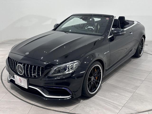 Ｃ６３　Ｓカブリオレ　後期モデル　カーボンセラミックブレーキディスク　ヘッドレスト一体式レザーシート　鍛造アルミホイール(10枚目)