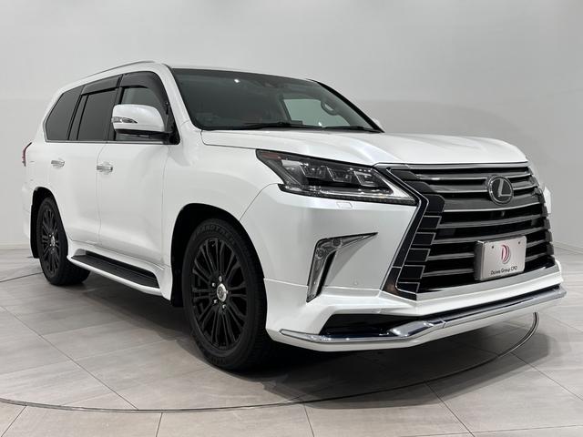 ＬＸ ＬＸ５７０　８人乗　ブラウンレザー　ガラスサンルーフ　２１インチアルミホイール　マークレビンソン　モデリスタ　ＴＶ　リアモニター　スペアキー（24枚目）