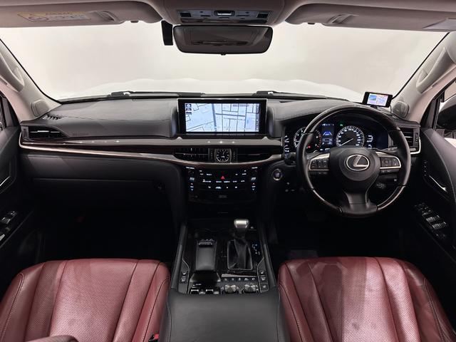 ＬＸ ＬＸ５７０　８人乗　ブラウンレザー　ガラスサンルーフ　２１インチアルミホイール　マークレビンソン　モデリスタ　ＴＶ　リアモニター　スペアキー（25枚目）