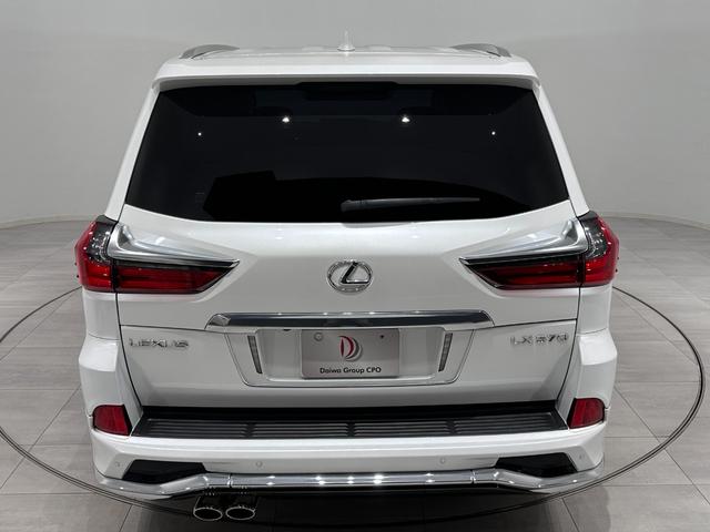 ＬＸ ＬＸ５７０　８人乗　ブラウンレザー　ガラスサンルーフ　２１インチアルミホイール　マークレビンソン　モデリスタ　ＴＶ　リアモニター　スペアキー（53枚目）
