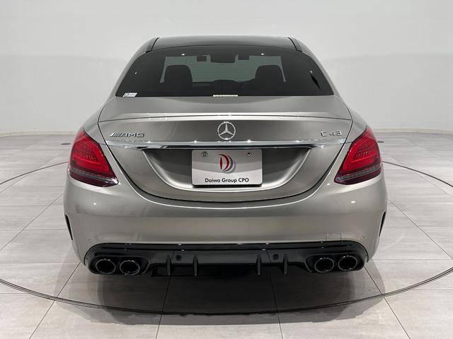 Ｃクラス Ｃ４３　４マチック　パノラマガラスサンルーフ　ブルメスターサウンド　ヘッドアップディスプレイ　パフュームアトマイザー　ブラックレザーシート　車検２０２７年６月　スペアキー（18枚目）