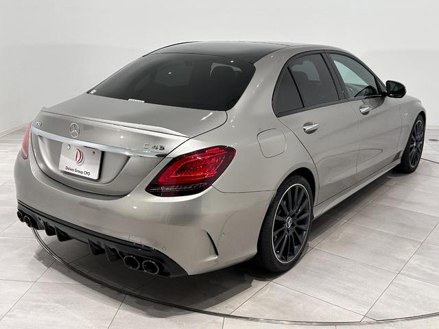 Ｃクラス Ｃ４３　４マチック　パノラマガラスサンルーフ　ブルメスターサウンド　ヘッドアップディスプレイ　パフュームアトマイザー　ブラックレザーシート　車検２０２７年６月　スペアキー（33枚目）