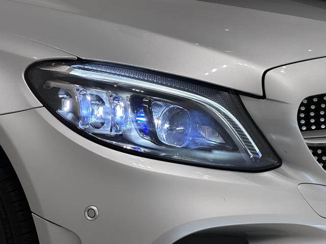 Cクラス C220dアバンギャルド AMGライン レザーアルティコ シートヒーター アダプティブクルーズコントロール 純正ナビゲーション TV バックカメラ スペアキー(14枚目)