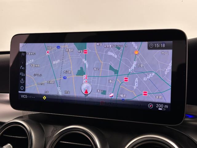 Cクラス C220dアバンギャルド AMGライン レザーアルティコ シートヒーター アダプティブクルーズコントロール 純正ナビゲーション TV バックカメラ スペアキー(24枚目)