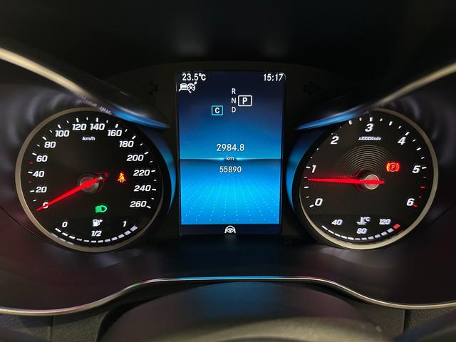 Cクラス C220dアバンギャルド AMGライン レザーアルティコ シートヒーター アダプティブクルーズコントロール 純正ナビゲーション TV バックカメラ スペアキー(35枚目)