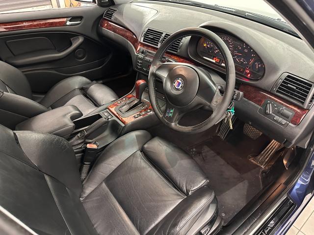 Ｂ３ ３．３リムジン　ブラックレザーシート　アルピナブルー　スイッチトロニック　車検２０２７年７月１４日　ニコル整備（2枚目）