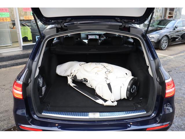 Ｅクラスステーションワゴン Ｅ２００ワゴン　４Ｍ　ＡＶＧ　下取車　セーフティＰ　自動追従　ＢＳＧ搭載　ハーフ革Ｐシート／ヒーター　純正ＨＤＤナビＴＶ　Ａｐｐｌｅ　ＣａｒＰｌａｙ　Ｂｌｕｅｔｏｏｔｈ　３６０°／Ｂクカメラ　ドラレコ　ディストロニックプラス　フルタイム４ＷＤ　９速ＡＴ（25枚目）
