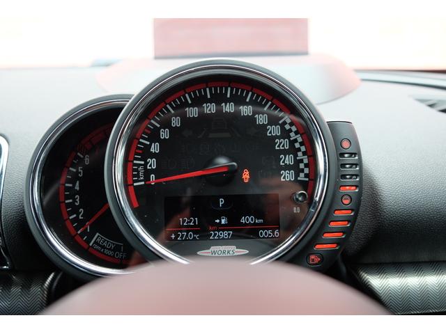 ＭＩＮＩ ＪＣＷ　クラブマン　エクスクルーシブスタイル　３ＤデザインＦｒエアロ／ＬＣＩ後期フェイス／後期ＬＥＤテール／ＭＩＮＩＹｏｕｒｓレザーラウンジシート／ＭＩＮＩＹｏｕｒｓインテリアイルミ／電動シート／シートメモリー／ピアノブラックＥＸ／地デジ／ＨＵＤ（47枚目）
