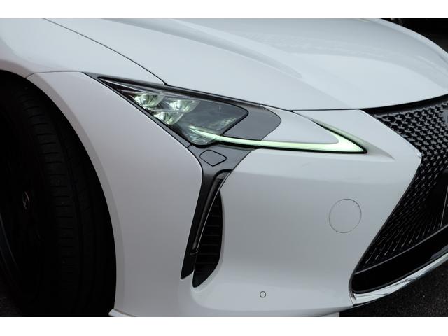 ＬＣ ＬＣ５００ｈ　Ｌパッケージ　ＴＲＤエアロ／ＴＷＳ鍛造２１インチＡＷ／トランクスポイラー／ガラスパノラマルーフ／レクサスセーフティシステム＋／セミアニリン本革シート／ＨＵＤ／マークレビンソン／インフォテインメントシステム／ドラレコ（8枚目）