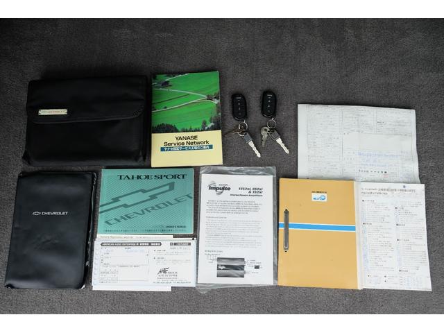 シボレータホスポーツ 　９７モデル／正規輸入車／２ドア／８ナンバー放送宣伝登録／８．６万ｋｍ／オーナーズマニュアル有／ミッキートンプソン１６ＡＷ／サイドステップ／フローティングナビ／ＥＴＣ２．０／バックカメラ／ＶＯＲＴＥＣ（80枚目）