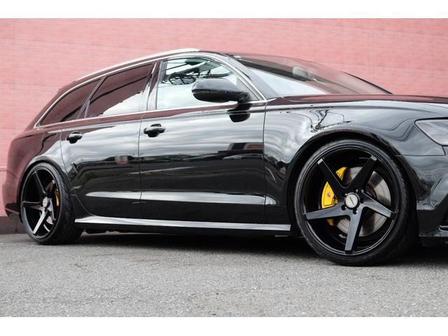 Ａ６アバント ３．０ＴＦＳＩクワトロ　後期／ＫＷ車高調／２０ＡＷ／ＲＳ６スタイルＦバンパー／リアルーフスポイラー／カスタムエキゾースト／マトリクスＬＥＤ／ＭＭＩナビＭＭＩタッチ／ＢＯＳＥ／４ゾーンＡＡＣ／サンブラインド／前後シートヒーター（18枚目）