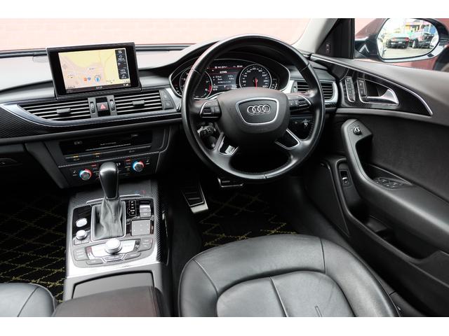 Ａ６アバント ３．０ＴＦＳＩクワトロ　後期／ＫＷ車高調／２０ＡＷ／ＲＳ６スタイルＦバンパー／リアルーフスポイラー／カスタムエキゾースト／マトリクスＬＥＤ／ＭＭＩナビＭＭＩタッチ／ＢＯＳＥ／４ゾーンＡＡＣ／サンブラインド／前後シートヒーター（43枚目）