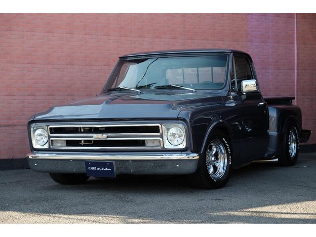 シボレーＣ－１０ ステップサイド　ＨｏｌｌｙスナイパーＥＦＩ（電子制御インジェクション）／エアサス／ダコタデジタル／電動ファンアルミラジエータ／Ｈｅｄｍａｎヘダース／サイドテールマフラー／ＫＹＢショック／１５ＡＷ／４ＡＴ／ＮＯｘＰＭ適（2枚目）