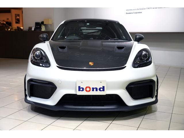 ７１８ケイマン ７１８ケイマンＧＴ４　ＲＳ　ワンオーナー　ヴァイザッハＰＫＧ　クラブスポーツＰＫＧ　フロント／カーボン部分プロテクション　スポーツクロノ　スポーツエグゾースト　ドラレコ　レーダー　禁煙車　ルーフラッピング（2枚目）