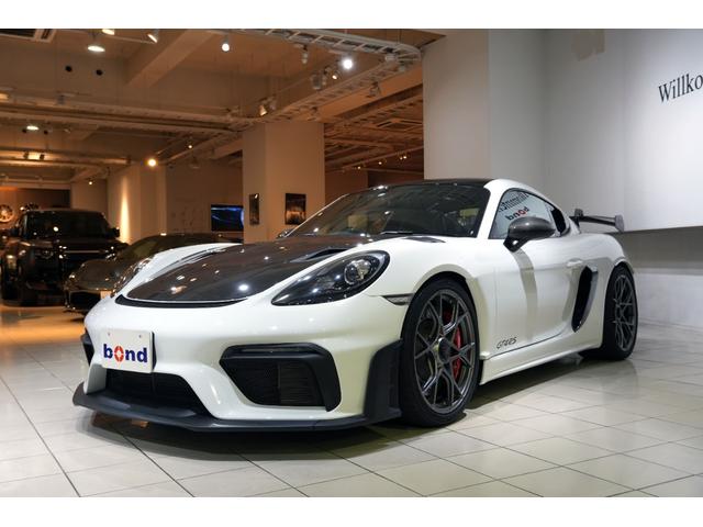 ７１８ケイマン ７１８ケイマンＧＴ４　ＲＳ　ワンオーナー　ヴァイザッハＰＫＧ　クラブスポーツＰＫＧ　フロント／カーボン部分プロテクション　スポーツクロノ　スポーツエグゾースト　ドラレコ　レーダー　禁煙車　ルーフラッピング（9枚目）