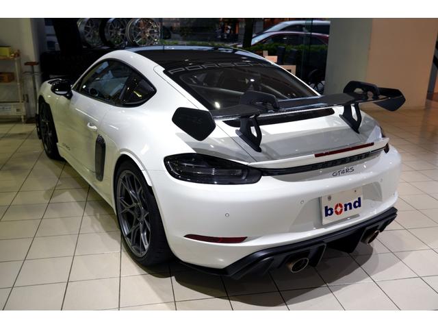 ７１８ケイマン ７１８ケイマンＧＴ４　ＲＳ　ワンオーナー　ヴァイザッハＰＫＧ　クラブスポーツＰＫＧ　フロント／カーボン部分プロテクション　スポーツクロノ　スポーツエグゾースト　ドラレコ　レーダー　禁煙車　ルーフラッピング（11枚目）