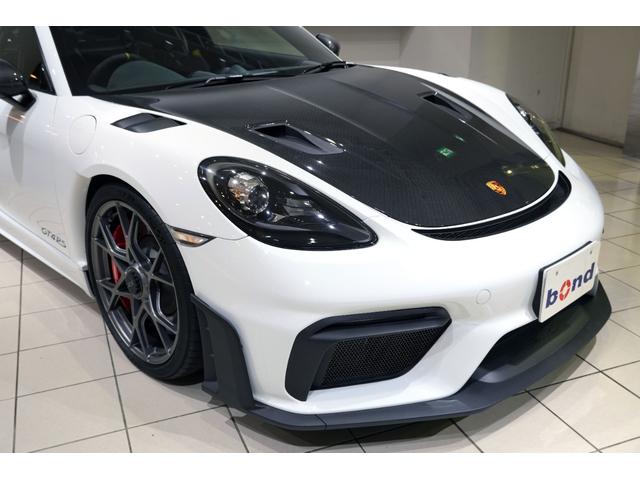 ７１８ケイマン ７１８ケイマンＧＴ４　ＲＳ　ワンオーナー　ヴァイザッハＰＫＧ　クラブスポーツＰＫＧ　フロント／カーボン部分プロテクション　スポーツクロノ　スポーツエグゾースト　ドラレコ　レーダー　禁煙車　ルーフラッピング（14枚目）