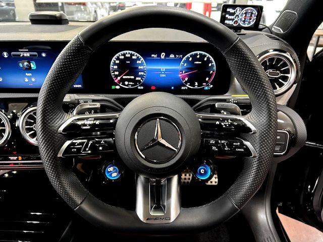Ａクラス Ａ４５　Ｓ　４マチック＋　フロントプロテクションフィルム・ＡＬＰＩＮＥデジタルインナーミラー・ＡＭＧパフォーマンスＰＫＧ・アドバンスドＰＫＧ・ＡＭＧパフォーマンスシート・サンルーフ・シートヒーター・シートクーラー（26枚目）