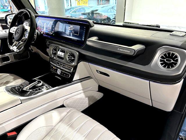 Gクラス G63 スペシャルオーダー・プロフェッショナルブルー(チャイナブルー)・Gマヌファクトゥーアプログラムプラス・左ハンドル・22インチアルミ・カーボンインテリア(11枚目)