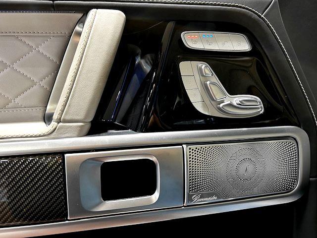 Gクラス G63 スペシャルオーダー・プロフェッショナルブルー(チャイナブルー)・Gマヌファクトゥーアプログラムプラス・左ハンドル・22インチアルミ・カーボンインテリア(13枚目)
