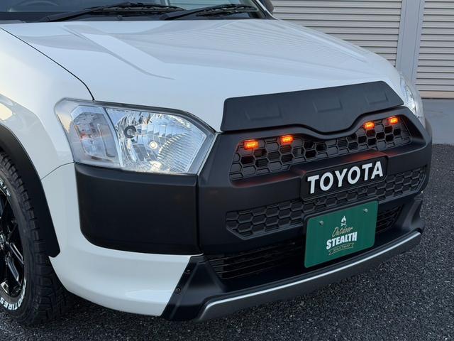 プロボックス G BLACK EDITIONワイドグリル(TOYOTA IPF製グリルマーカー) フロントアンダーガード フェンダートリム リアアンダーガード ルーフスポイラー AMEホイール エンブレムブラックアウト(8枚目)