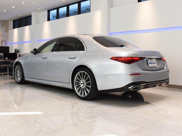 Sクラス S580 4マチックロング AMGライン ARヘッドアップディスプレイ 3Dコックピットディスプレイ パノラマルーフ 前後電動シート シートヒーター ベンチレーション アクティブアンビエントライト フットトランクオープナー エアバランスPKG(4枚目)