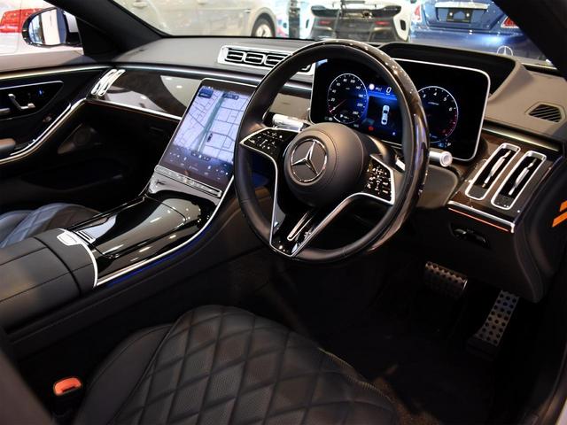 Sクラス S580 4マチックロング AMGライン ARヘッドアップディスプレイ 3Dコックピットディスプレイ パノラマルーフ 前後電動シート シートヒーター ベンチレーション アクティブアンビエントライト フットトランクオープナー エアバランスPKG(7枚目)