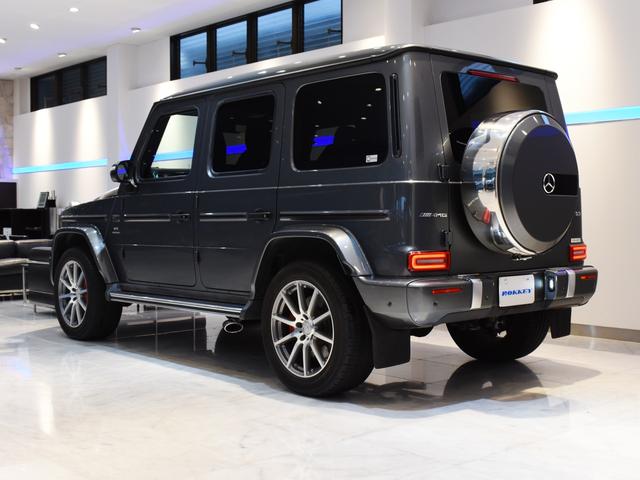 Ｇクラス Ｇ６３　ＡＭＧレザーエクスクルーシブパッケージ　１オーナー　有償エクステリアカラー　レザーエクスクルーシブ　赤革　シートヒーター　ベンチレーション　ダイナミックシート　ＡＭＧパフォーマンスエグゾースト　Ｂｕｒｍｅｓｔｅｒ（3枚目）