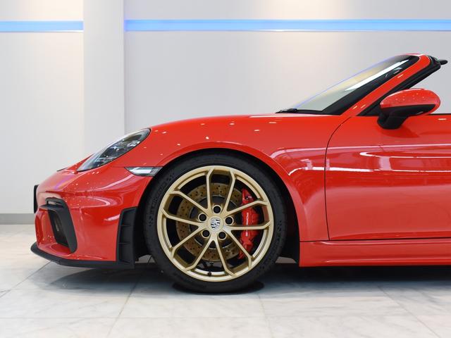718スパイダー 718スパイダー 2021MY 1オーナー OP317 LEDヘッドライト Burmester レザーインテリア コントラストステッチ カーボンインテリア シートヒーター オートエアコン(6枚目)