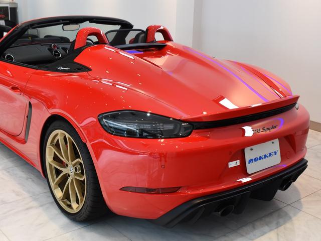 718スパイダー 718スパイダー 2021MY 1オーナー OP317 LEDヘッドライト Burmester レザーインテリア コントラストステッチ カーボンインテリア シートヒーター オートエアコン(51枚目)
