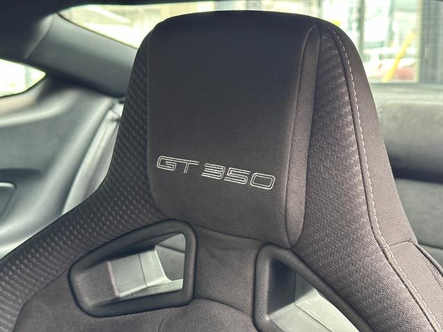 マスタング シェルビーGT350 レカロシート ブレンボ 6速MT NA5.2Lフラットプレーンクランクエンジン アップルカープレイ アンドロイドオート 走行履歴確認書付き(30枚目)