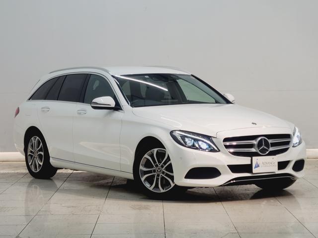 Ｃクラスステーションワゴン Ｃ２００ステーションワゴン　アバンギャルド　レーダーＰ　キーレスＧＯ　自動駐車　ＰＴＳ　禁煙車　ディストロニック＋　ＢＳＡ　衝突軽減Ｂ　レーンキープ　純正ナビ　Ｂカメラ　地デジ　ＬＥＤライト　電動トランク　電動シート　シートＨＴ　ハーフレザー（2枚目）