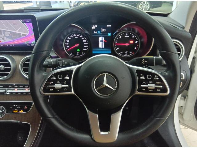 Ｃクラスステーションワゴン Ｃ２２０ｄ　ステーションワゴン　アバンギャルド　後期型　レーダーＰ　キーレスＧＯ　純正ナビ　地デジ　Ｂカメラ　ハーフレザー　シートヒーター　ＰＴＳ　ＬＥＤライト　電動リアゲート　カープレイ　アンドロイドオート　ドラレコ　禁煙車（14枚目）