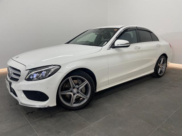 Ｃクラス Ｃ２２０ｄアバンギャルド　ＡＭＧライン　レーダーＰ　キーレスＧＯ　純正ナビ　地デジ　Ｂカメラ　レザーシート　シートヒーター　ＰＴＳ　ＬＥＤライト　ＨＵＤ　　ＥＴＣ　Ｂｌｕｅｔｏｏｔｈ　１８ＡＷ（8枚目）