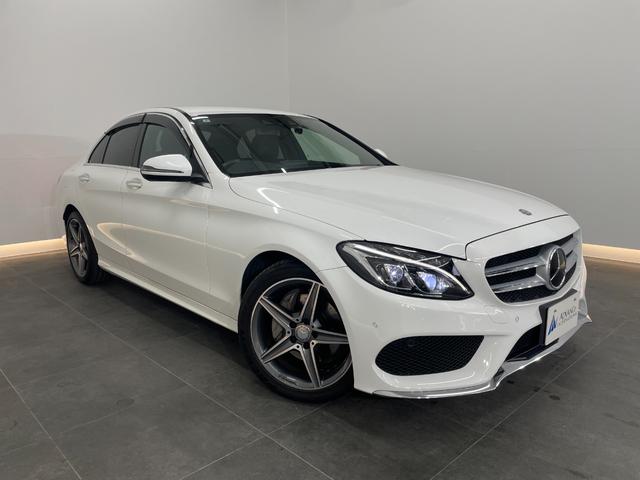 Ｃクラス Ｃ２２０ｄアバンギャルド　ＡＭＧライン　レーダーＰ　キーレスＧＯ　純正ナビ　地デジ　Ｂカメラ　レザーシート　シートヒーター　ＰＴＳ　ＬＥＤライト　ＨＵＤ　　ＥＴＣ　Ｂｌｕｅｔｏｏｔｈ　１８ＡＷ（10枚目）