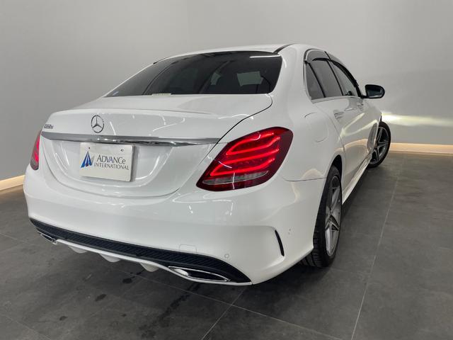 Ｃクラス Ｃ２２０ｄアバンギャルド　ＡＭＧライン　レーダーＰ　キーレスＧＯ　純正ナビ　地デジ　Ｂカメラ　レザーシート　シートヒーター　ＰＴＳ　ＬＥＤライト　ＨＵＤ　　ＥＴＣ　Ｂｌｕｅｔｏｏｔｈ　１８ＡＷ（12枚目）