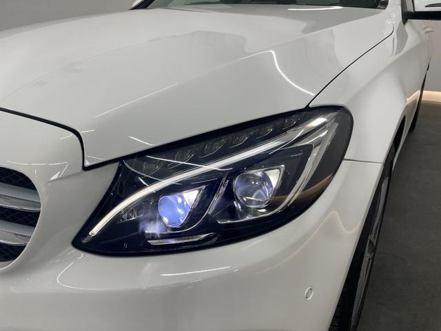 Ｃクラス Ｃ２２０ｄアバンギャルド　ＡＭＧライン　レーダーＰ　キーレスＧＯ　純正ナビ　地デジ　Ｂカメラ　レザーシート　シートヒーター　ＰＴＳ　ＬＥＤライト　ＨＵＤ　　ＥＴＣ　Ｂｌｕｅｔｏｏｔｈ　１８ＡＷ（40枚目）