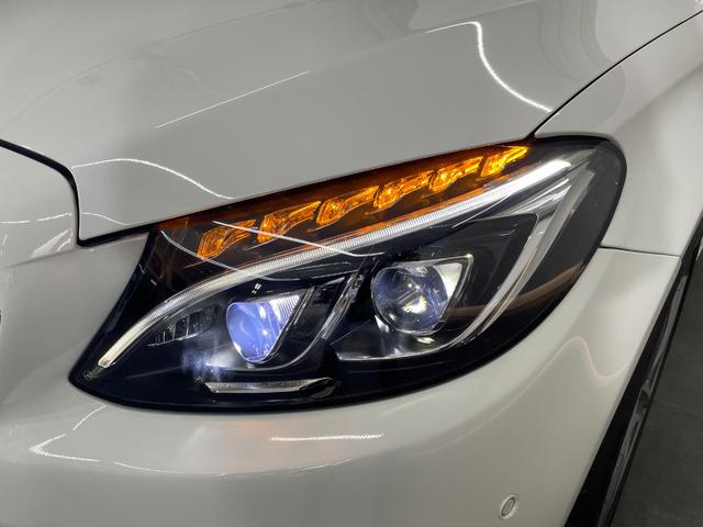 Ｃクラス Ｃ２２０ｄアバンギャルド　ＡＭＧライン　レーダーＰ　キーレスＧＯ　純正ナビ　地デジ　Ｂカメラ　レザーシート　シートヒーター　ＰＴＳ　ＬＥＤライト　ＨＵＤ　　ＥＴＣ　Ｂｌｕｅｔｏｏｔｈ　１８ＡＷ（41枚目）