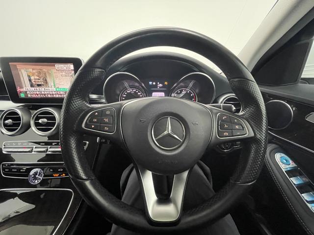 Ｃクラスステーションワゴン Ｃ２００ステーションワゴン　アバンギャルド　レーダーＰ　キーレスＧＯ　純正ナビ　地デジ　Ｂカメラ　ハーフレザー　シートヒーター　ＰＴＳ　電動リアゲート　ＬＥＤライト　ＥＴＣ　Ｂｌｕｅｔｏｏｔｈ　１７ＡＷ（24枚目）