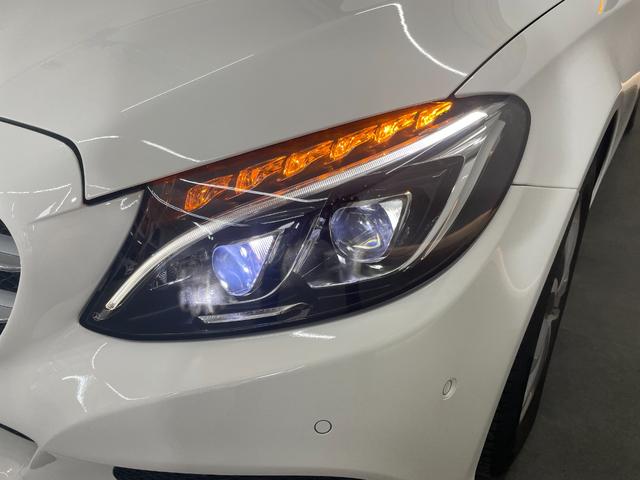 Ｃクラスステーションワゴン Ｃ２００ステーションワゴン　アバンギャルド　レーダーＰ　キーレスＧＯ　純正ナビ　地デジ　Ｂカメラ　ハーフレザー　シートヒーター　ＰＴＳ　電動リアゲート　ＬＥＤライト　ＥＴＣ　Ｂｌｕｅｔｏｏｔｈ　１７ＡＷ（36枚目）