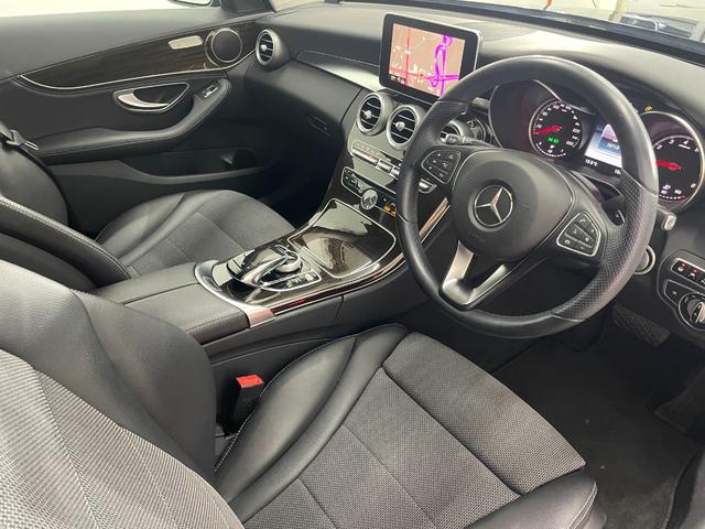 Ｃクラス Ｃ２００アバンギャルド　ベーシックＰ　レーダーＰ　キーレスＧＯ　純正ナビ　地デジ　Ｂカメラ　ハーフレザー　シートヒーター　ＰＴＳ　ＬＥＤライト　　Ｂｌｕｅｔｏｏｔｈ　禁煙車　１７ＡＷ（11枚目）