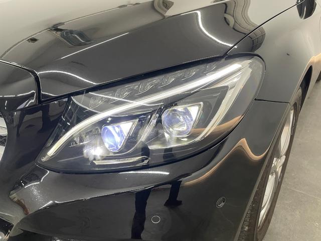 Ｃクラス Ｃ２００アバンギャルド　ベーシックＰ　レーダーＰ　キーレスＧＯ　純正ナビ　地デジ　Ｂカメラ　ハーフレザー　シートヒーター　ＰＴＳ　ＬＥＤライト　　Ｂｌｕｅｔｏｏｔｈ　禁煙車　１７ＡＷ（33枚目）