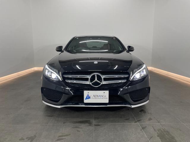 Ｃクラス Ｃ２２０ｄアバンギャルド　ＡＭＧライン　赤本革　レーダーＰ　キーレスＧＯ　純正ナビ　地デジ　Ｂカメラ　シートヒーター　ＰＴＳ　ＬＥＤライト　ＨＵＤ　　ＥＴＣ　Ｂｌｕｅｔｏｏｔｈ　１８ＡＷ（7枚目）