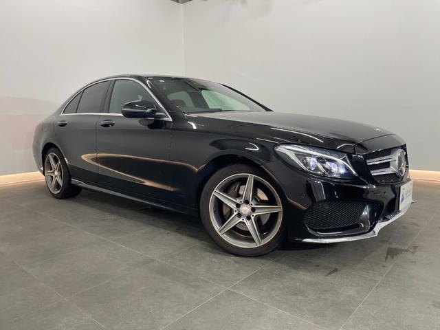 Ｃクラス Ｃ２２０ｄアバンギャルド　ＡＭＧライン　赤本革　レーダーＰ　キーレスＧＯ　純正ナビ　地デジ　Ｂカメラ　シートヒーター　ＰＴＳ　ＬＥＤライト　ＨＵＤ　　ＥＴＣ　Ｂｌｕｅｔｏｏｔｈ　１８ＡＷ（8枚目）