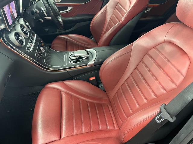 Ｃクラス Ｃ２２０ｄアバンギャルド　ＡＭＧライン　赤本革　レーダーＰ　キーレスＧＯ　純正ナビ　地デジ　Ｂカメラ　シートヒーター　ＰＴＳ　ＬＥＤライト　ＨＵＤ　　ＥＴＣ　Ｂｌｕｅｔｏｏｔｈ　１８ＡＷ（13枚目）