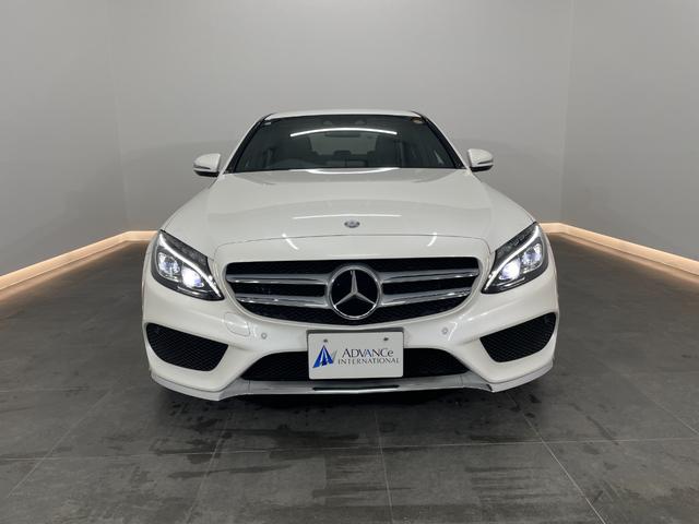 Ｃクラス Ｃ２２０ｄアバンギャルド　ＡＭＧライン　黒本革　レーダーＰ　キーレスＧＯ　純正ナビ　地デジ　Ｂカメラ　シートヒーター　ＰＴＳ　ＬＥＤライト　ＨＵＤ　　ＥＴＣ　Ｂｌｕｅｔｏｏｔｈ　１８ＡＷ（7枚目）