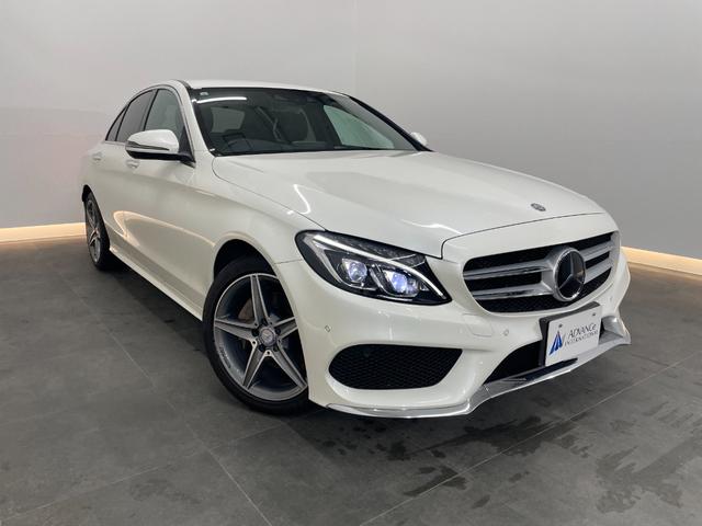 Ｃクラス Ｃ２２０ｄアバンギャルド　ＡＭＧライン　黒本革　レーダーＰ　キーレスＧＯ　純正ナビ　地デジ　Ｂカメラ　シートヒーター　ＰＴＳ　ＬＥＤライト　ＨＵＤ　　ＥＴＣ　Ｂｌｕｅｔｏｏｔｈ　１８ＡＷ（9枚目）