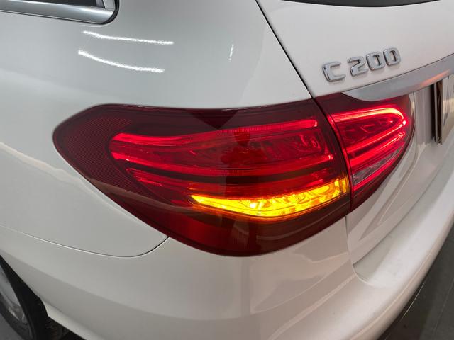 Ｃクラスステーションワゴン Ｃ２００ステーションワゴン　アバンギャルド　レーダーＰ　キーレスＧＯ　純正ナビ　地デジ　Ｂカメラ　ハーフレザー　シートヒーター　ＰＴＳ　電動リアゲート　ＬＥＤライト　ＥＴＣ　Ｂｌｕｅｔｏｏｔｈ　１７ＡＷ（39枚目）