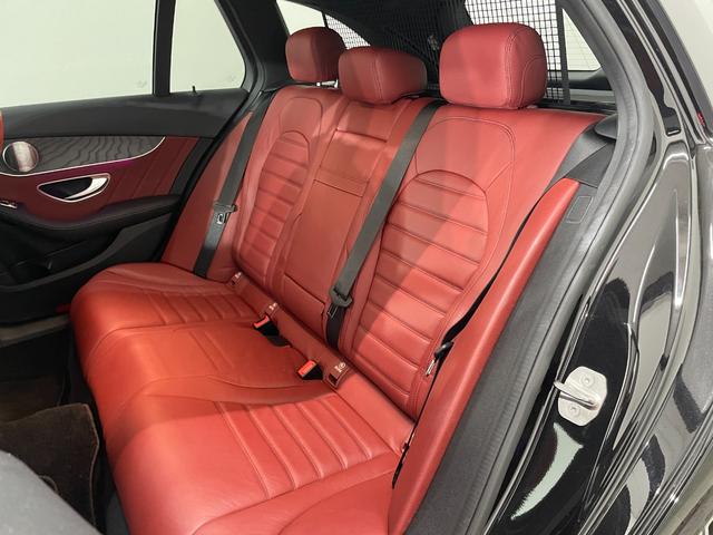 Ｃクラスステーションワゴン Ｃ２２０ｄ　ステーションワゴンローレウスエディション　レザーＥＸ　純正ナビ　地デジ　３６０カメラ　レッドレザー　シートヒーター　シートクーラー　パワーシート　ＬＥＤライト　ＤＳＲＣ　ＨＵＤ　ブルメスター　リアゲート　カープレイ　アンドロイドオート（13枚目）