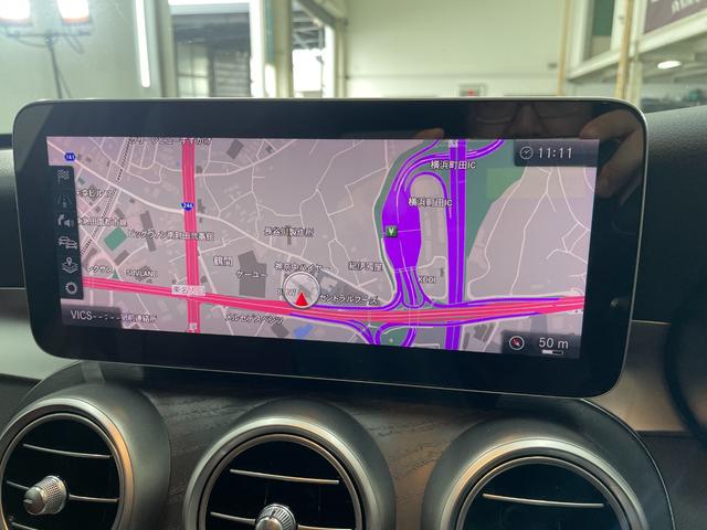 Ｃクラスステーションワゴン Ｃ２２０ｄ　ステーションワゴンローレウスエディション　レザーＥＸ　純正ナビ　地デジ　３６０カメラ　レッドレザー　シートヒーター　シートクーラー　パワーシート　ＬＥＤライト　ＤＳＲＣ　ＨＵＤ　ブルメスター　リアゲート　カープレイ　アンドロイドオート（14枚目）